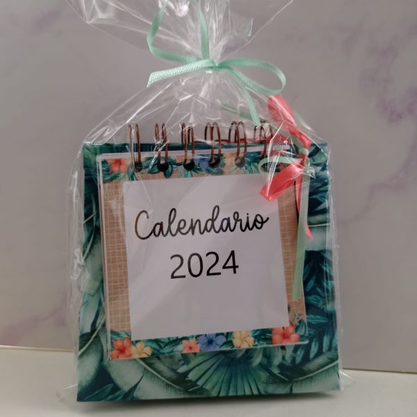 Calendario envuelto