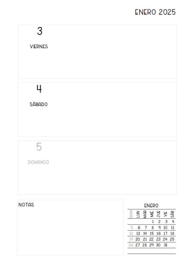 Interior de l agagenda