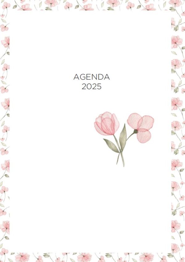 Tapa de la agenda