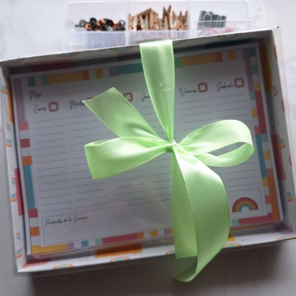 Kit para Regalar - Caja Planner Semanal - Imagen 4