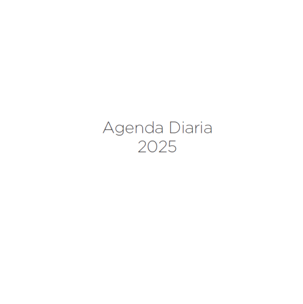 Interior de la agenda