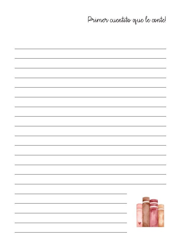 Interior del cuaderno