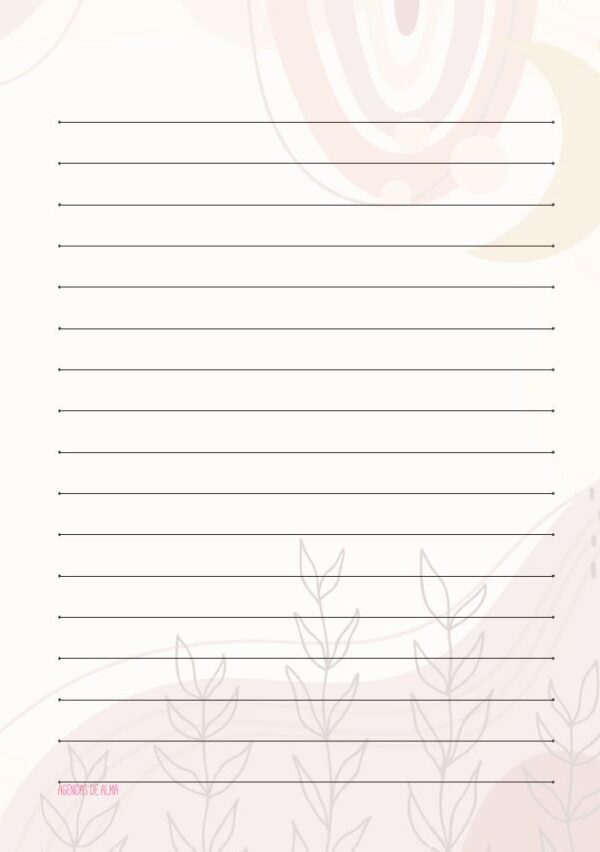 AGENDA SAV 2025 COMPLETA BOHO BEIGE Y MARRÓN - Imagen 7