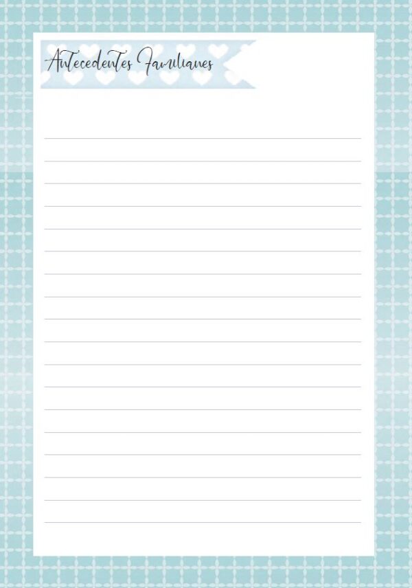 CUADERNO PEDIÁTRICO CELESTE - Imagen 7