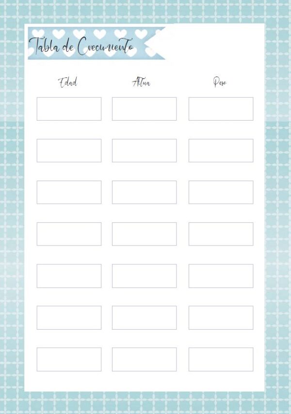 CUADERNO PEDIÁTRICO CELESTE - Imagen 9