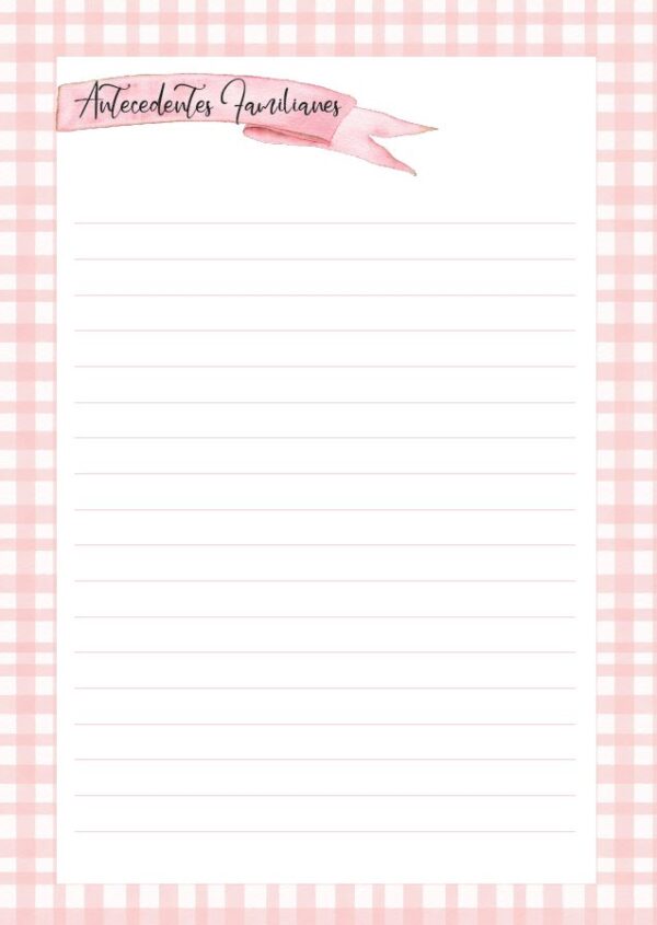 CUADERNO PEDIÁTRICO ROSA - Imagen 7