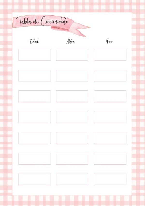 CUADERNO PEDIÁTRICO ROSA - Imagen 8