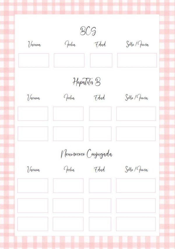 CUADERNO PEDIÁTRICO ROSA - Imagen 3