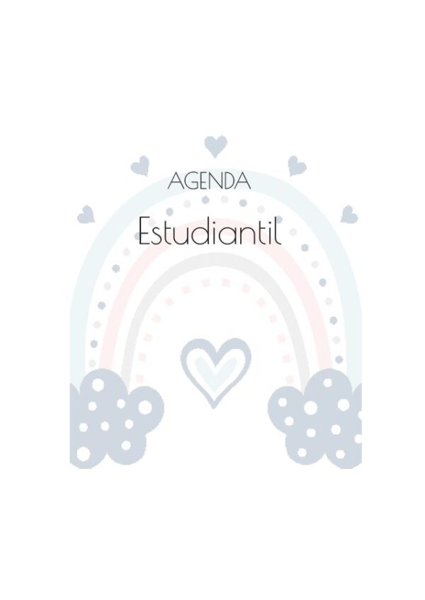 Interior de la agenda
