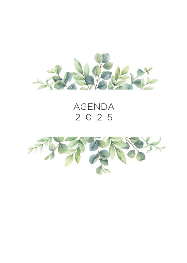 Interior de la agenda