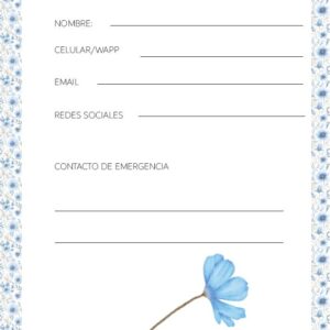 Interior de la Agenda