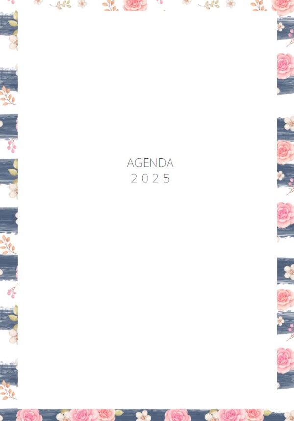 Interior de la agenda