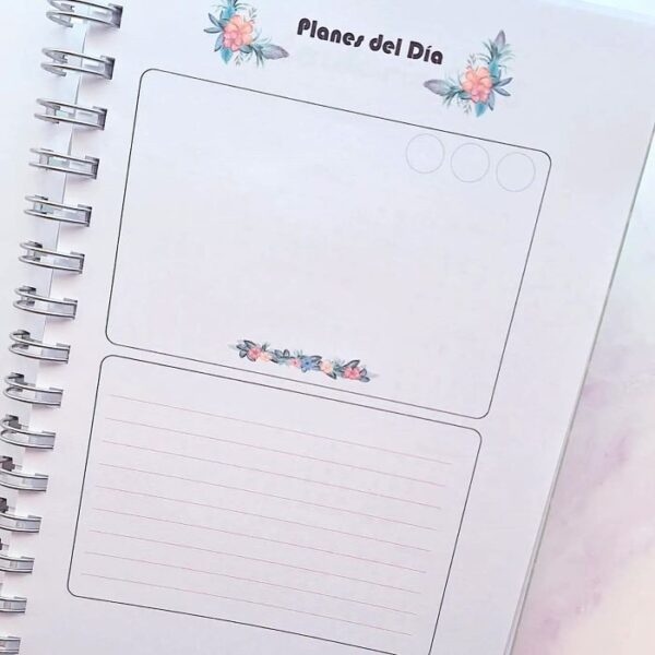 Cuaderno Planes del día