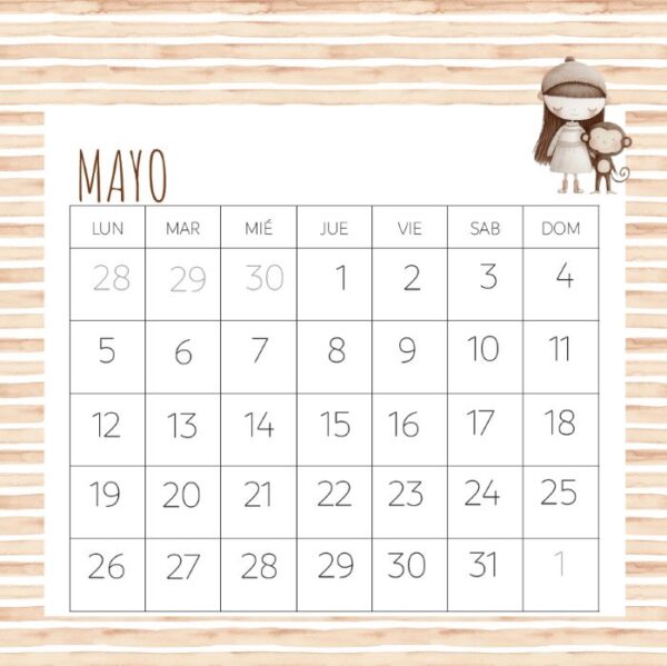HOJAS DEL CALENDARIO