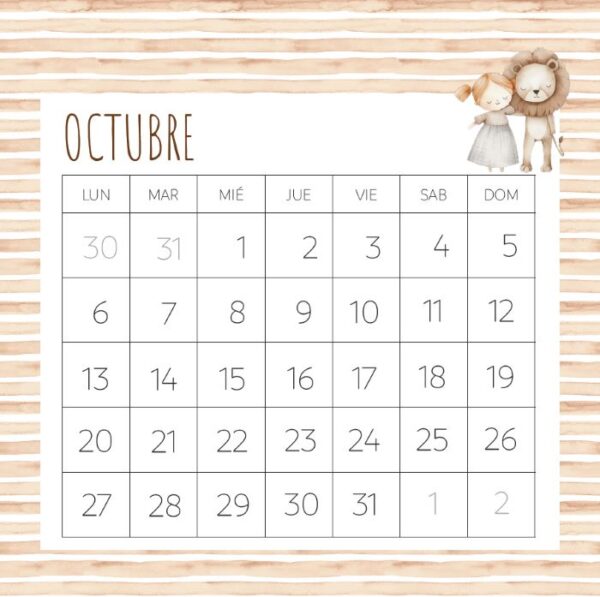 HOJAS DEL CALENDARIO