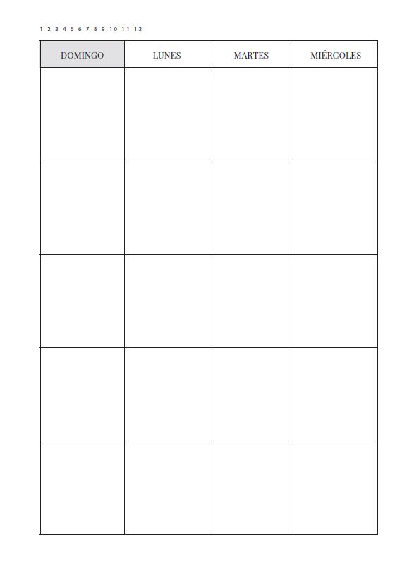 Interior del Planner