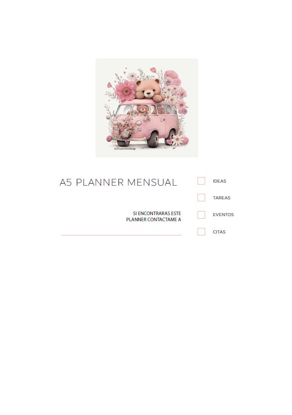 Interior del Planner