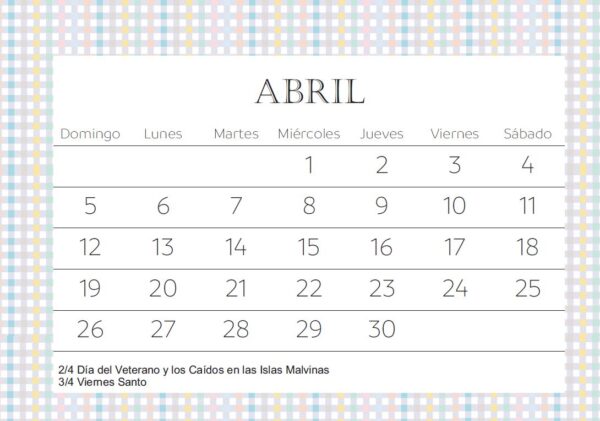Calendario