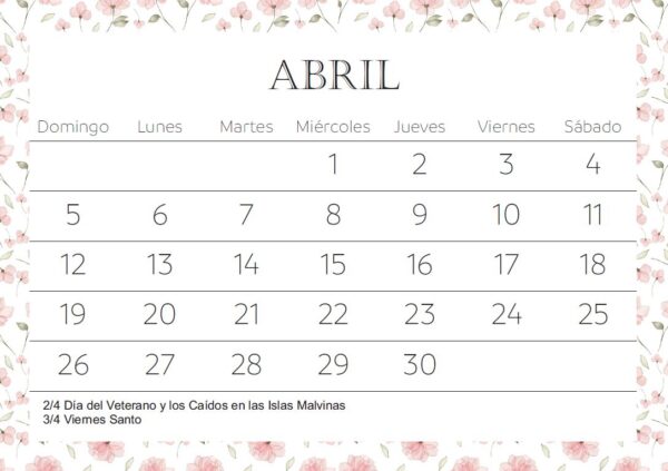 Calendario