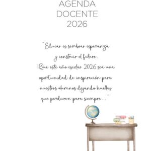 Interior de la agenda