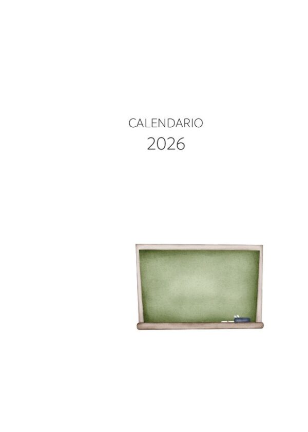 Interior de la agenda