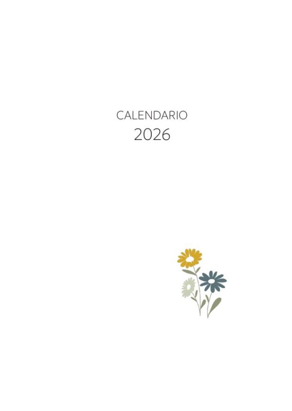 Interior de la agenda