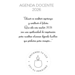 Interior de la agenda