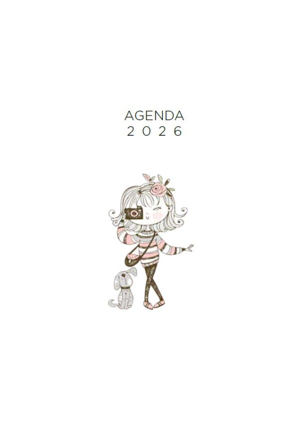 Interior de la agenda