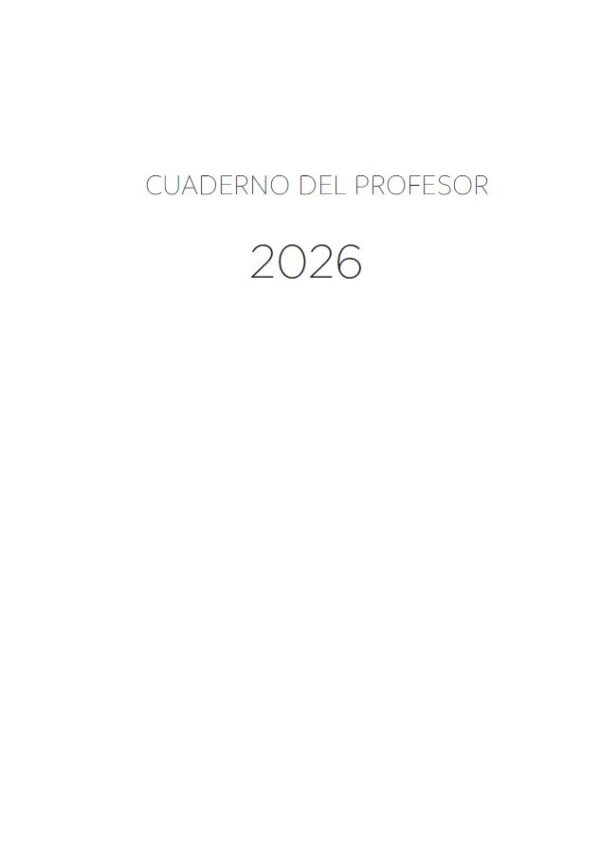 Interior del cuaderno