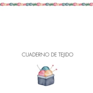 CUADERNO DE TEJIDO