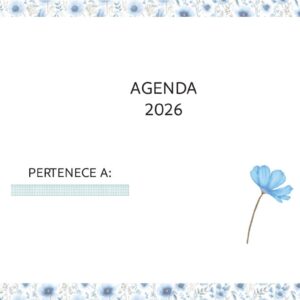Interior de la agenda