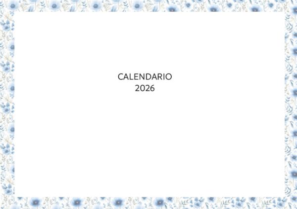 Interior de la agenda