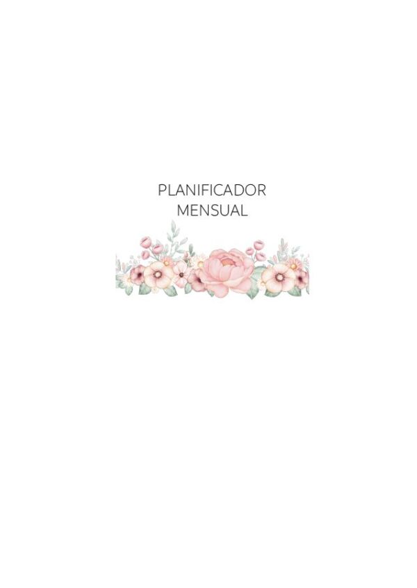 Interior de la agenda
