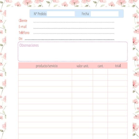 CUADERNO DE EMPRENDEDOR ROSA ACQUA