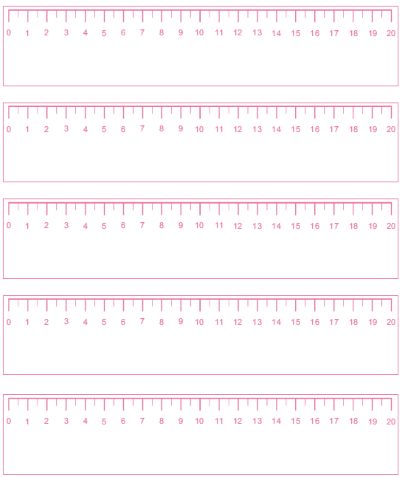 Regla para Agenda o Cuaderno - Imagen 3