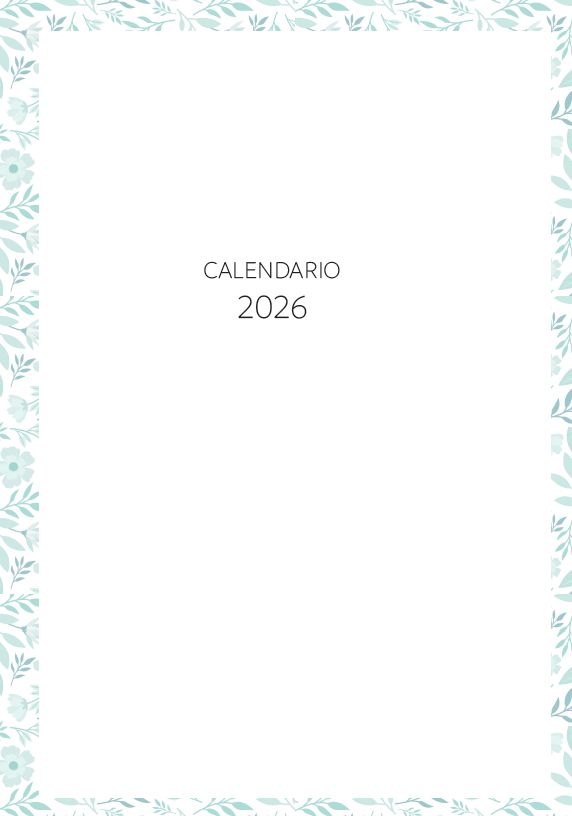 Interior de la agenda