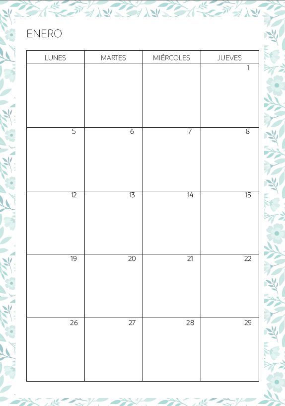 Agenda Semanal Hojitas de Acuarela 2026 (Para anillar o coser) - Imagen 5