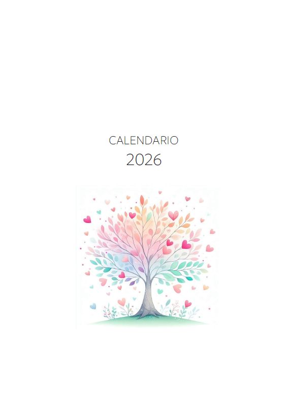 Agenda Semanal Arbolito de Amor 2026 (Para anillar o coser) - Imagen 3