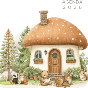 Agenda Semanal Casita del Bosque 2026 (Para anillar o coser)