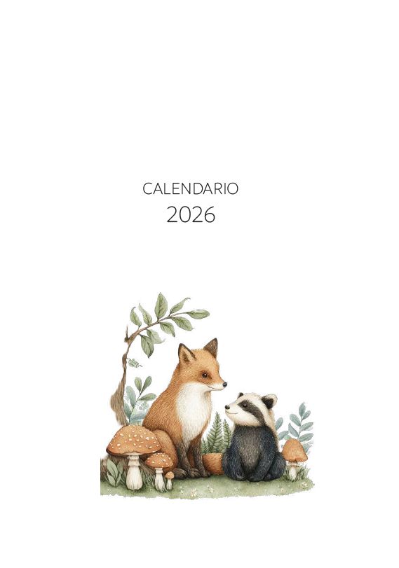 Interior de la agenda