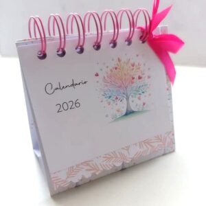 CALENDARIO MESA ARBOLITO DE AMOR 2026