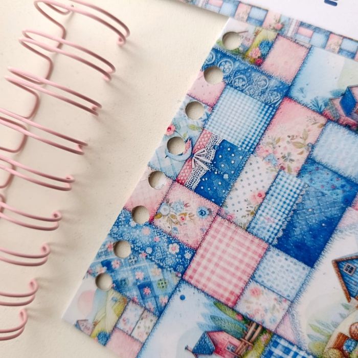 CALENDARIO MESA PATCHWORK AZUL 2026 - Imagen 6