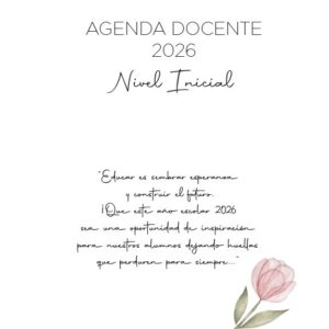 Interior de la agenda