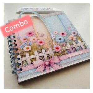 Combo Cuaderno Organizador Vintage 18x18 2026 + TAPAS (Para anillar)