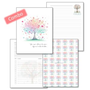 Planner Perpetuo Arbolito de Amor + TAPAS (Para anillar o coser)