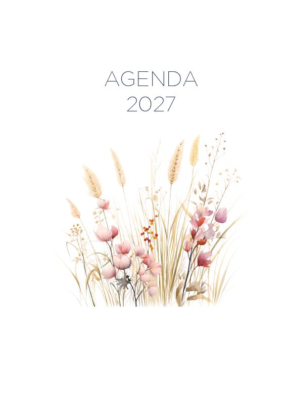 Interior de la agenda