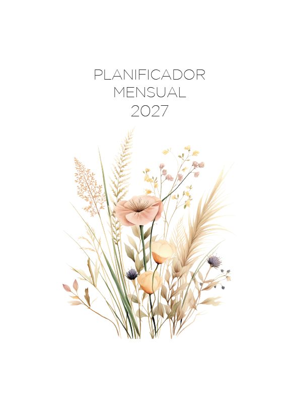 Interior de la agenda