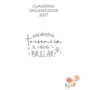 Cuaderno Organizador Básico 2027 (Para anillar o coser)