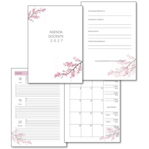 Interior de la agenda