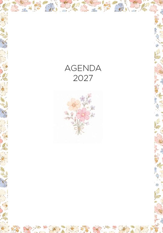 Interior de la agenda